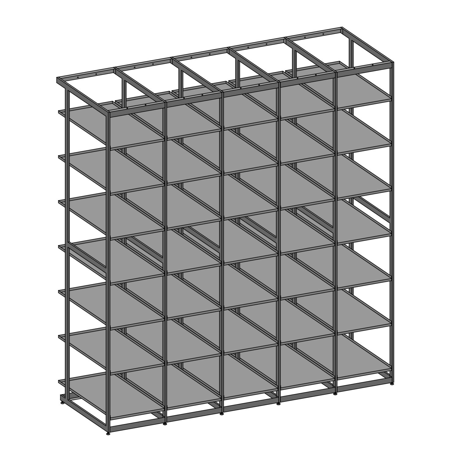 Module "colonne"<p> pack 5 éléments